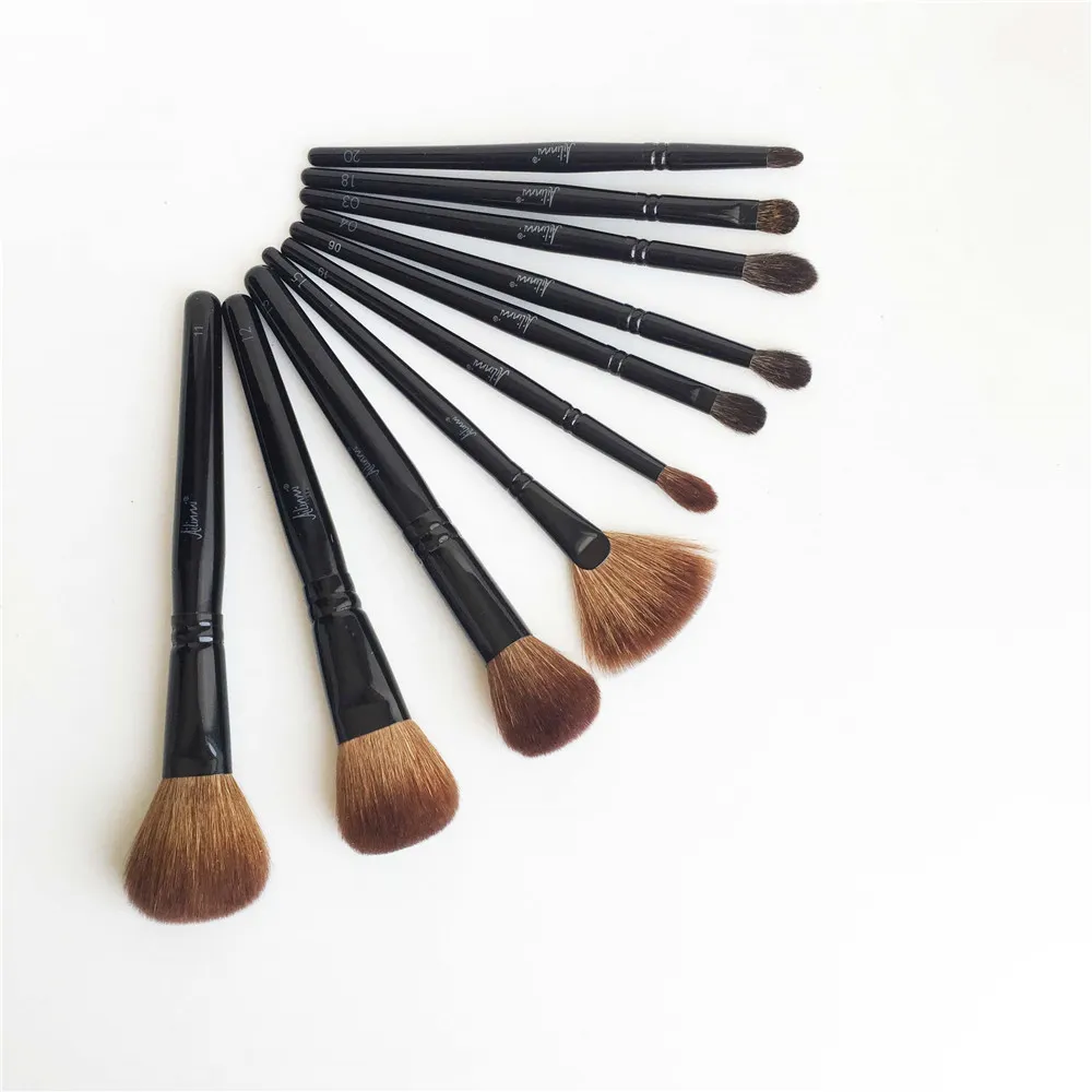 Ailinmi WG-SERIES BRUSH 03 04 06 11 12 13 15 16 18 19 20 - Professional Face & Eye Powder Blush Shadow Crease Fan Makeup Brushes