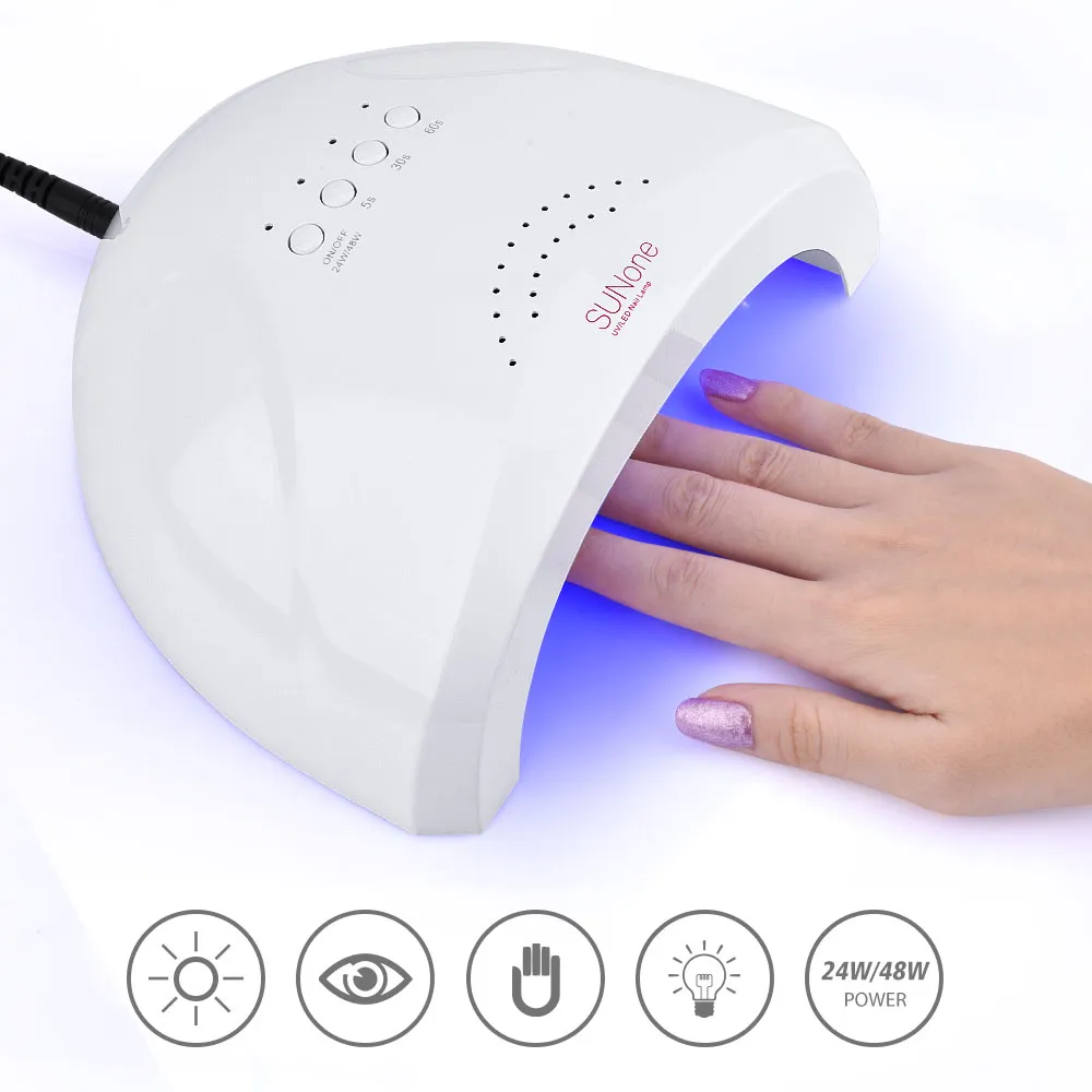 Pink nail light mini light therapy machine nail polish nail polish dryer  LED portable baking light therapy light | SHEIN USA