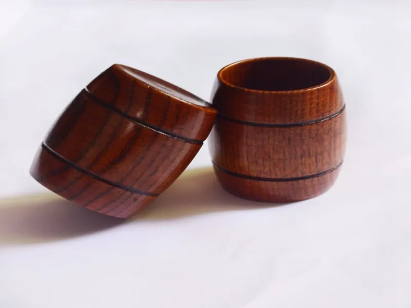 20pcs/lot 130ML Natural Wood Cup Wooden Cup Breakfast Beer Milk Drinkware Green Tea Cup B7213