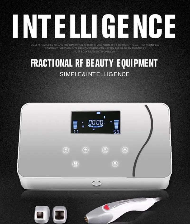 Portable Professional Intelligent Fractional Dot Matrix RF Radio Frequency Skin Lifting Tighten Anti-aging Wrinkle Removal Facial Skin Care