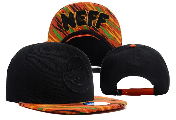 New Fashion Neff snapback caps hip hop adjustable hats whole black white red baseball cap for men women outdoor bone neff hats170b