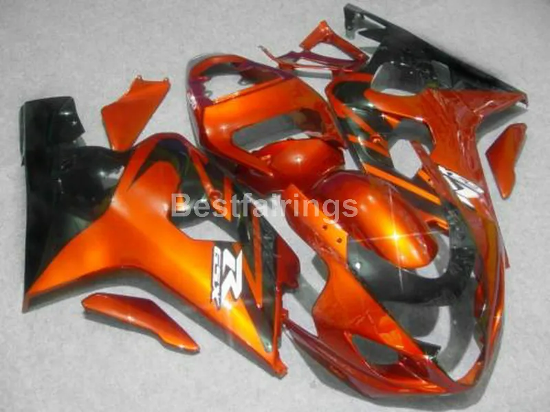 Hot Sale Fairing Kit för Suzuki GSXR600 GSXR750 2004 2005 GSXR 600 750 K4 K5 Fairings DF34