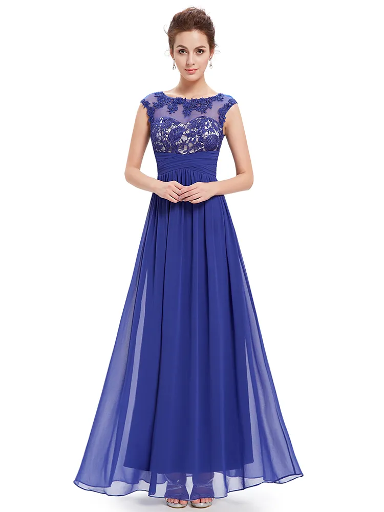 Abito da damigella d'onore country sexy per abiti da cerimonia lunghi in chiffon a-line da sposa Abiti da damigella d'onore modesti per feste di nozze HY4256