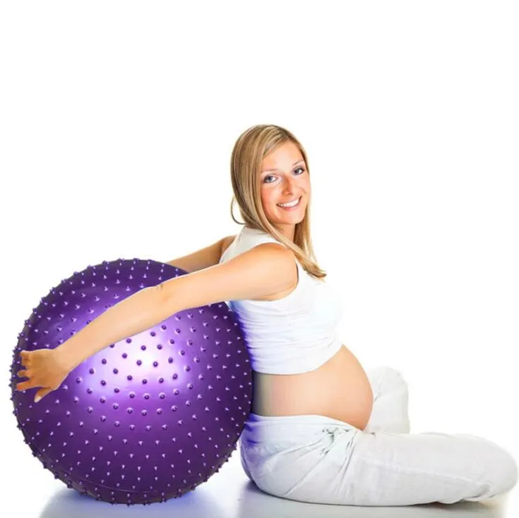 65 cm Joga Fitness Point Massge Ball Nadmuchiwane Jogi Trening Pilates Fitness Ball Balansowanie Trener Ball Ball Balls