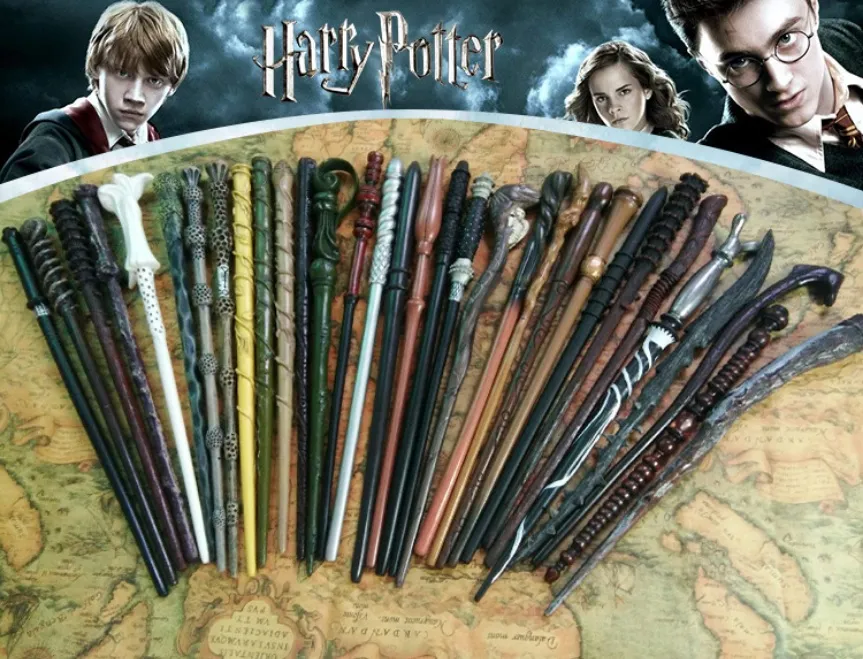 wholesale 32 Styles Harry Potter Wand Magic Props Hogwarts Harry Potter Series Magic Wand Harry Potter Magical Wand With Gift Box