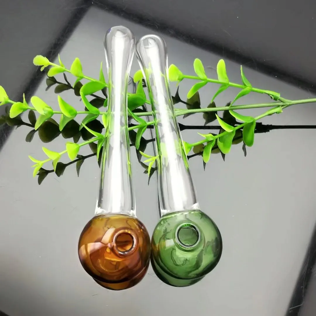 Round ball glass pipe Wholesale Glass bongs Oil Burner Pipes Water Rigs
