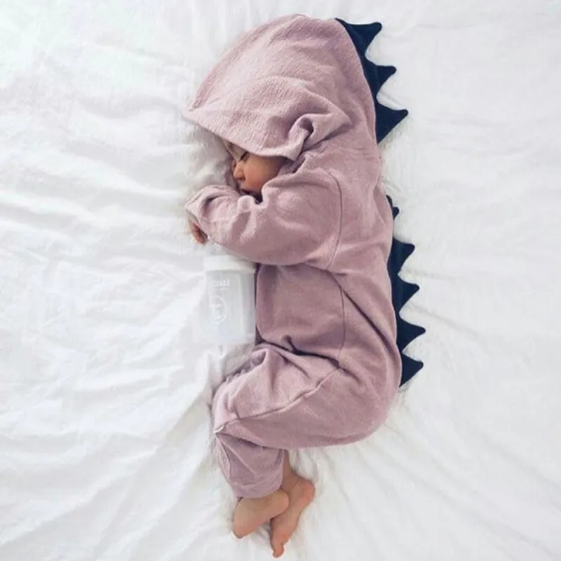 Newborn Baby Girls Boys Romper Jumpsuit Clothes Funny dinosaur Infant Outfits Spring Autumn Baby Clothes