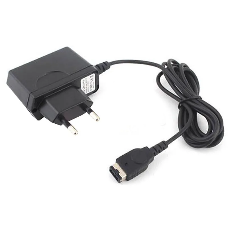 US EU Plug Home Travel Wall Charger Strömförsörjning AC -adapter med kabel för Nintend DS NDS Gameboy Advance GBA SP Högkvalitativt snabbt fartyg