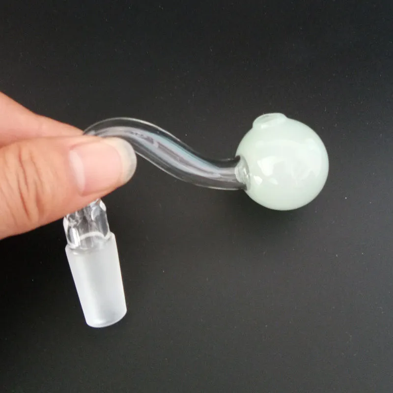 10mm 14mm 18mm 수컷 암 암 조인트 Pyrex Bubbler Smoking Water Hand Pipe Tobacco가있는 Glassdiy Glass Oil Burner Pipes