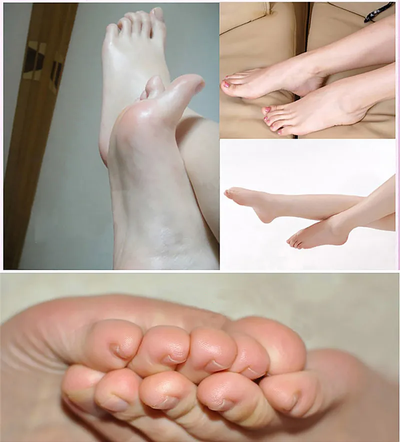 Mleko bambusowe stopy maski octowy peeling foot stóp złuszczania stopy spa martwy skórka semover obcasy pielęgnacja stóp złuszczającą maskę