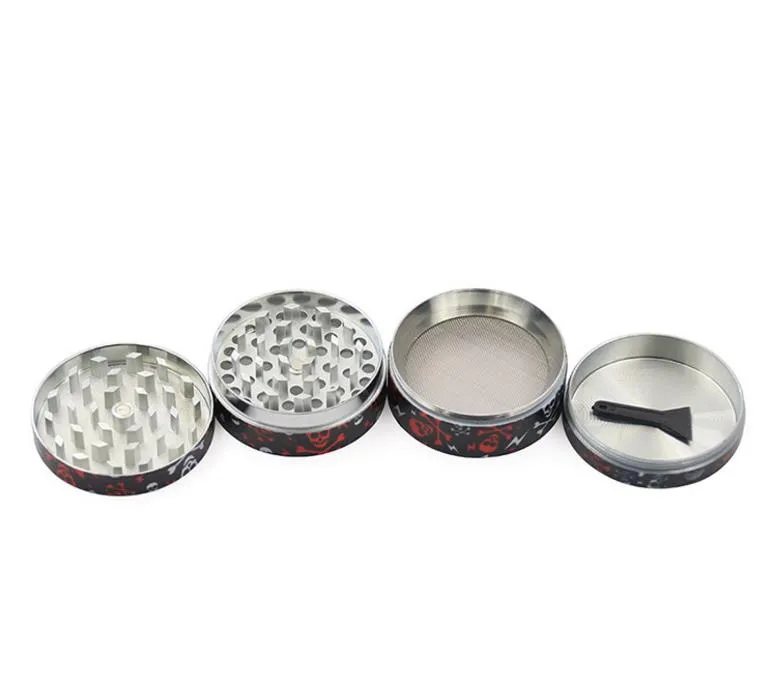 Smoke detector 50MM four layers of personality, flower, vertical, flat, zinc alloy color flower smoke cutter.
