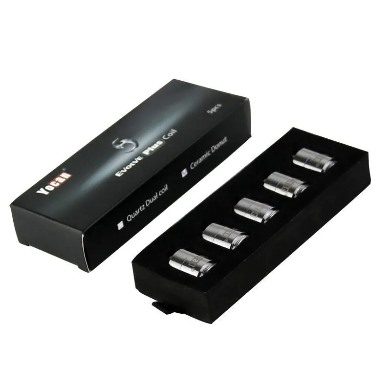 Original Yocan Evolve Plus Coils QDC Quartz Dual Coil Ceramic Donut