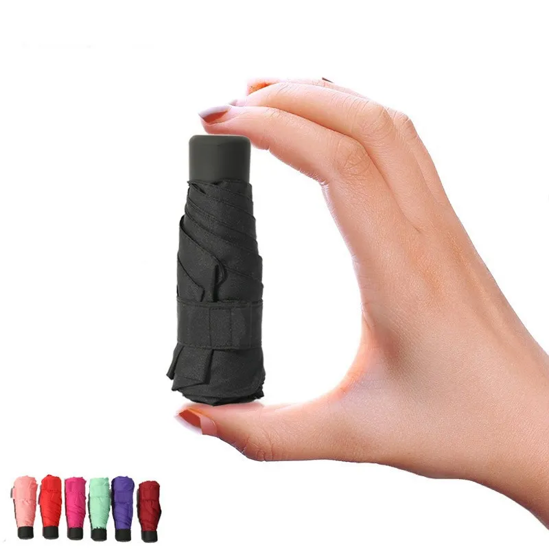 Ombrello Pieghevole Ultra Compatto - Anti UV, Antivento, Leggero, Per Donne E Uomini, Da Viaggio - Foto 7