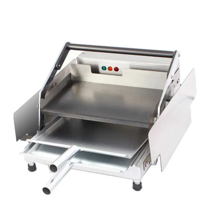 Wholesale Commercial Double Grilled Hamburger Maker With Board Bun Commercial Conveyor Toaster