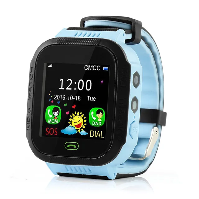 Kids GPS Smart Watch With Anti Lost Flashlight SOS Call Location