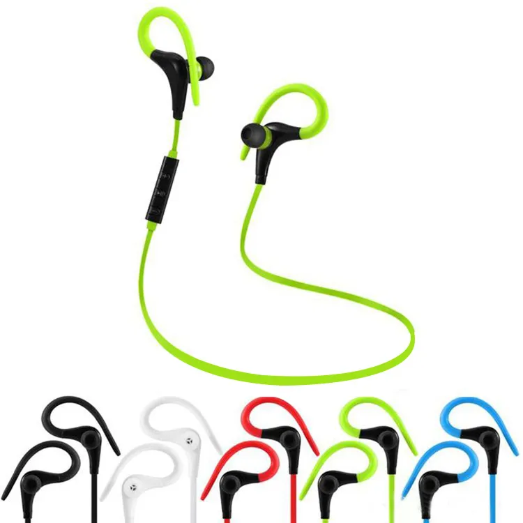 Hook Auricolari Bluetooth Bass Stereo Headset Vivavoce Cuffie con microfono da 3,5 mm Auricolari tutti i telefoni cellulari con borsa Zipper