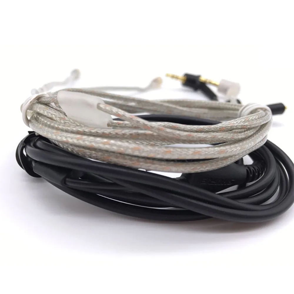 OKCSC Белый кабель для наушников MMCX для Shure SE215 SE535 SE846 Сменный кабель для наушников Съемный провод для наушников Аудио адаптер5811174