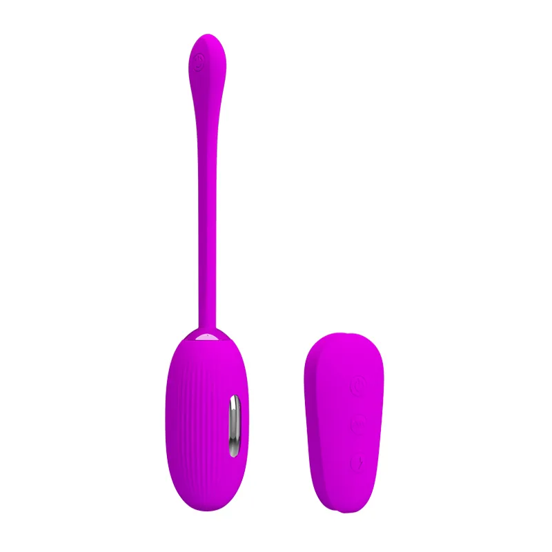3 Speed Electro Shock 7 Kegel Balls Bullet Vibrator With Remote_voghion.com
