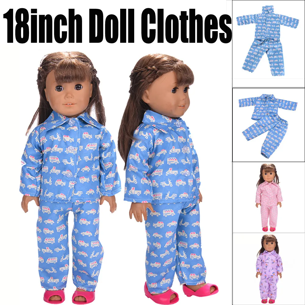 vecino Abandonar cera Pijamas Lindos Para 18 Pulgadas Nuestra Generación Muñeca American Girl  Juguetes Para Niñas Para Muñecas Lol De 1,92 € | DHgate