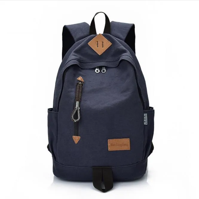 Diseñador de la marca-Nuevas mochilas de lona unisex para hombres Mochilas escolares grandes para adolescentes Niños Niñas Mochila de viaje para computadora portátil Mochila gris