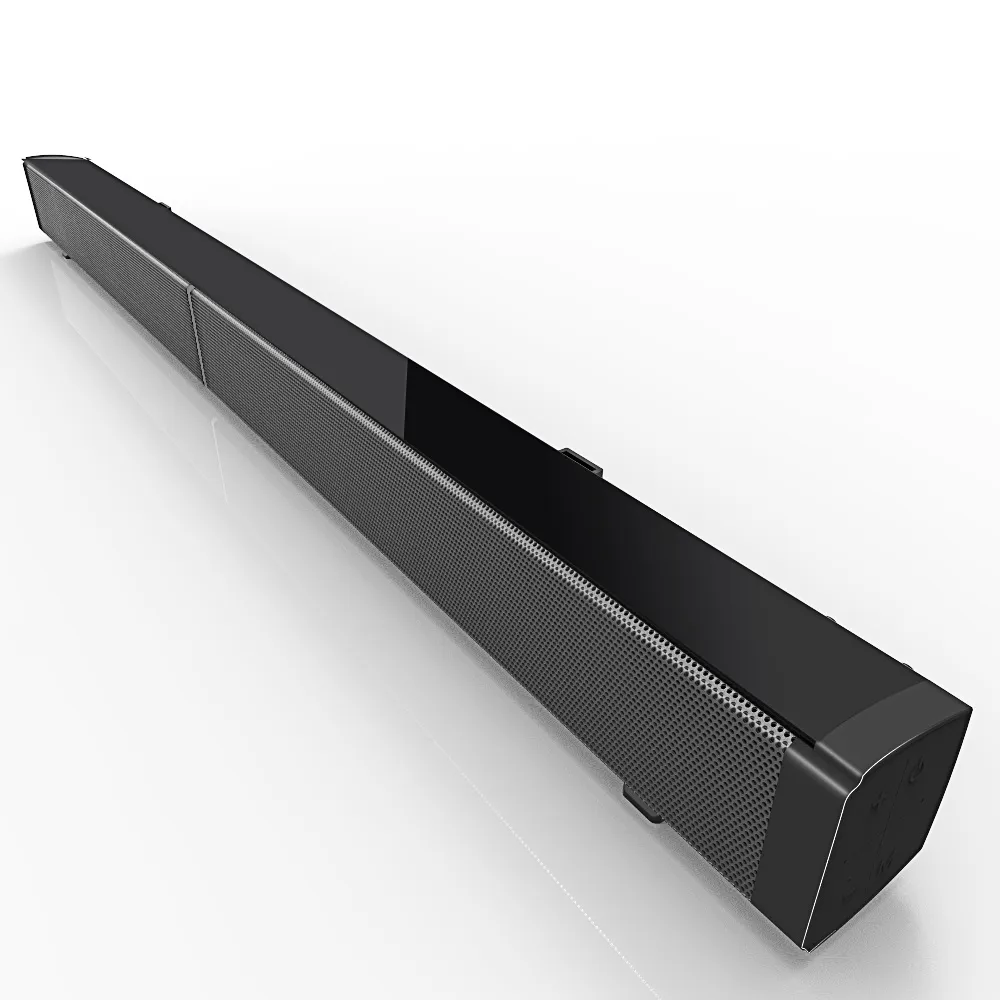 1 st LP-09 Sound Bar Subwoof Bluetooth Speaker Home TV Echo Wall Soundbar U-diskpluggar Högtalare Väggmonterad fjärrkontroll