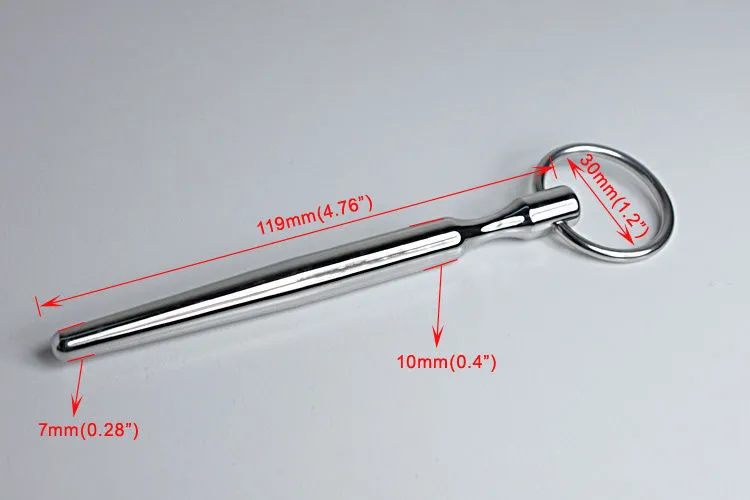 貞操装置ステンレススチールサウンドオスの尿道ストレッチサウンドプラグチューブパイプ＃T65