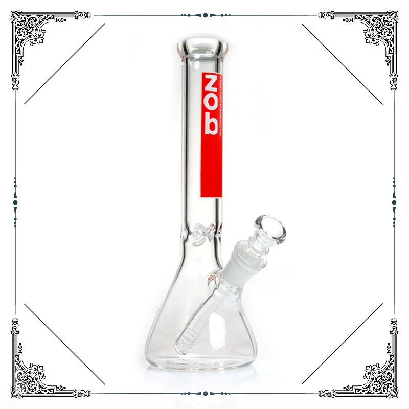 Begränsad utgåva Zob Hitman Glass Mini Bottom BEAKER BONG 10 