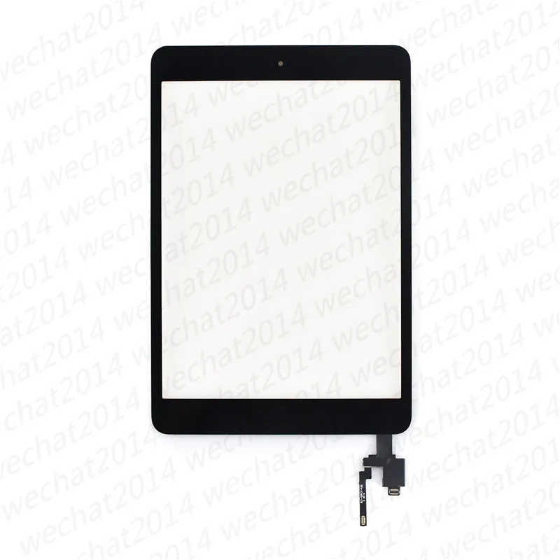 20pcs 터치 스크린 유리 패널 IC 커넥터 버튼을 가진 디지타이저와 iPad 미니 3 무료 DHL