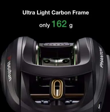 Piscifun Phantom Carbon Fiber Ultralight Origin F1 Reel Dual Brake