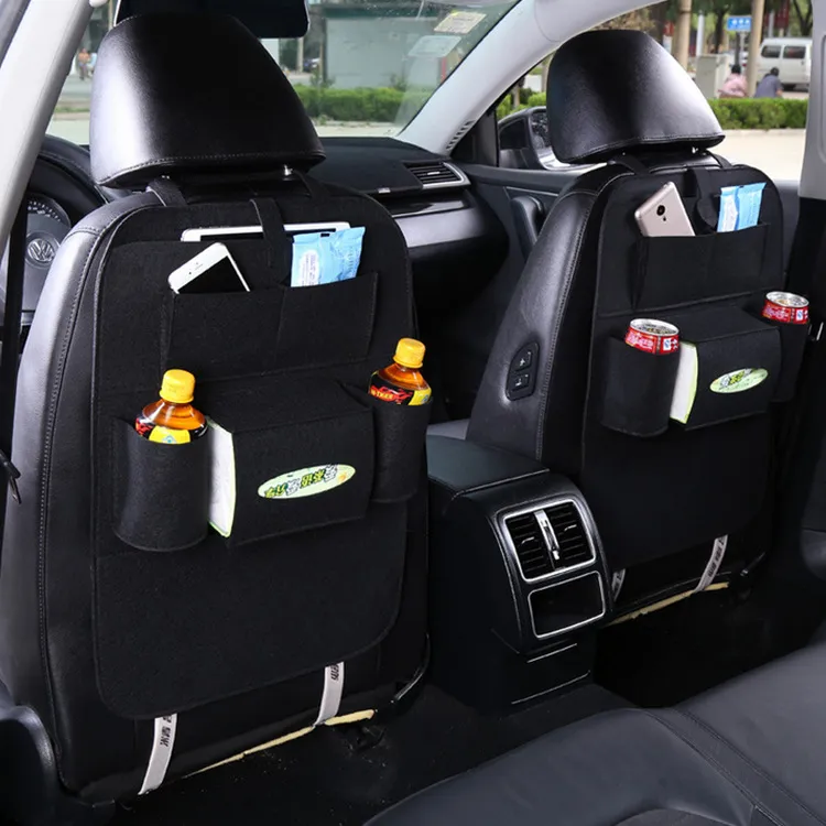 Auto Samochód Siedzenia Torba do przechowywania Multi-Pocket Traby Wiszące Wiszące Wieszak BackSeat Multifunction Schowek 3 Kolory C4052