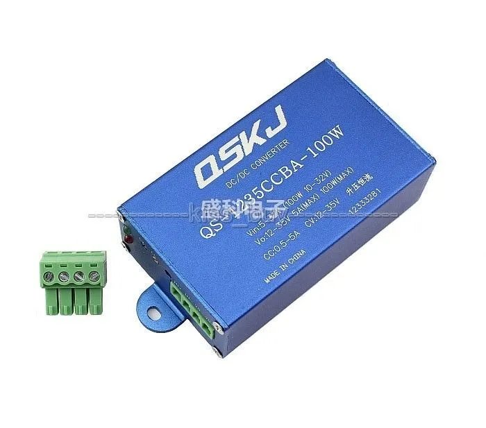 Freeshipping DC 5v~32V to 12v~35V 5A 100W Boost Adjustable CC-CV Power Supply for Car Converter/LED Driver/19v Laptop/Charger