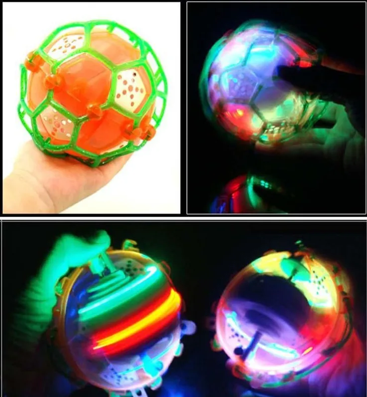 Soccer Gifts Funvip Light Up LED Socce Ball, Echageable Glow In