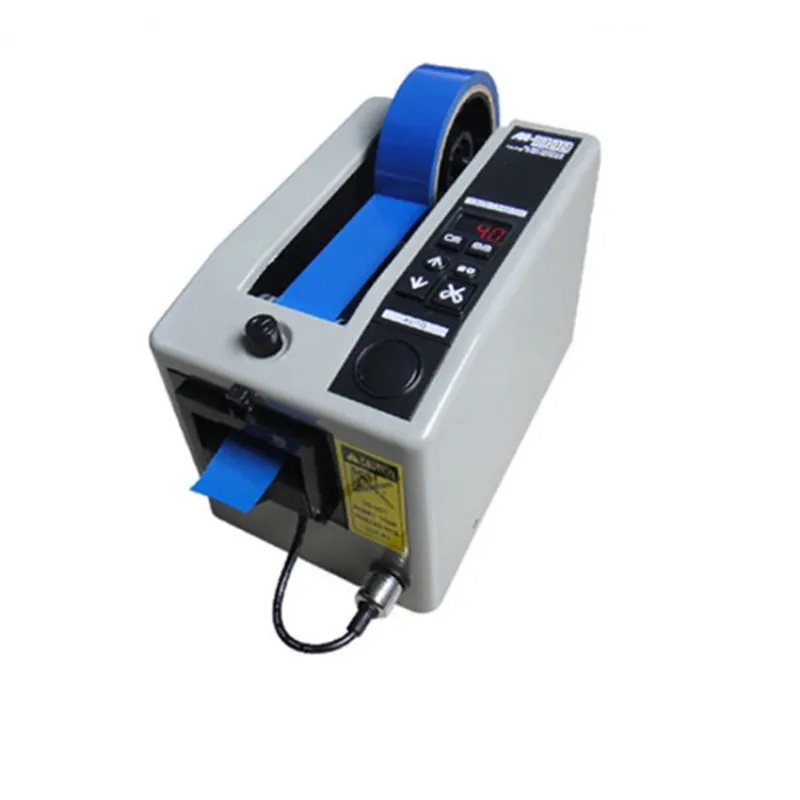 梱包テープディスペンサーM-1000自動テープ切断機関切断長20-999mm幅70-55mm透明パッケージテープカッター