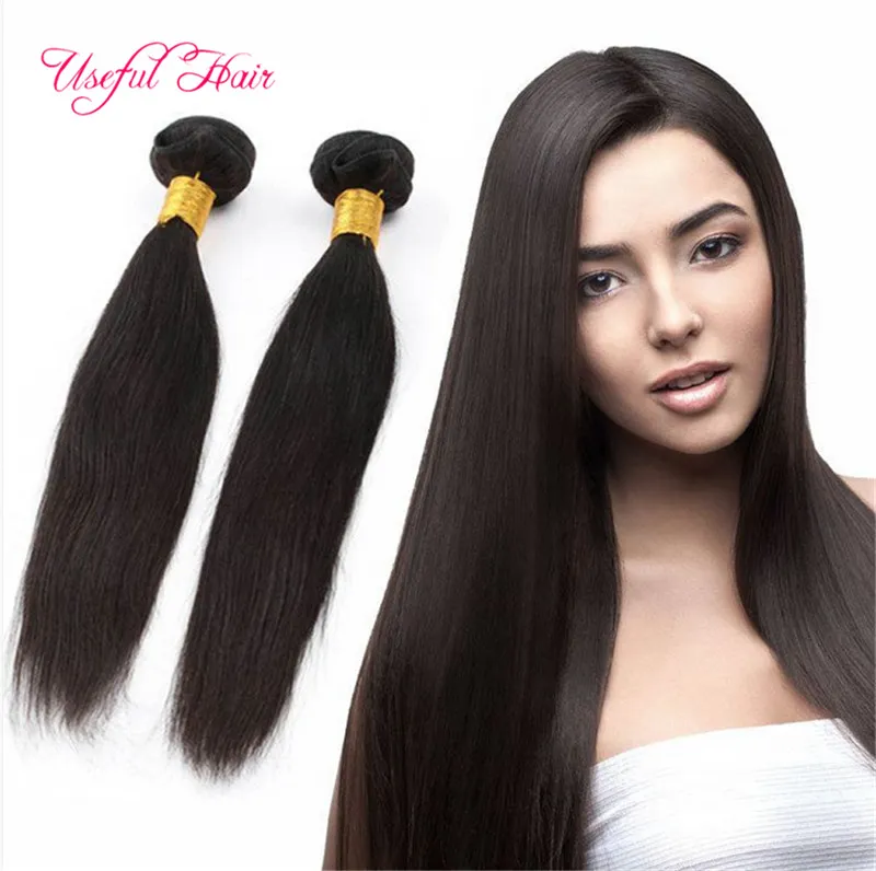 8a Brasilianska Virgin Hair Yaki Straight 100Grams Loose Wave Curly Weft Marley Peruvian Malaysian Hair Extensions Sy i hårförlängningar