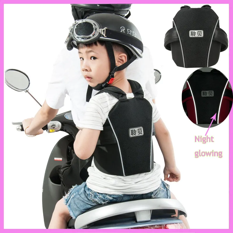 Kwaliteit Kinderen Baby Kids Motorfiets Veiligheid Vest Beltdrager elektrische fiets fiets fiets