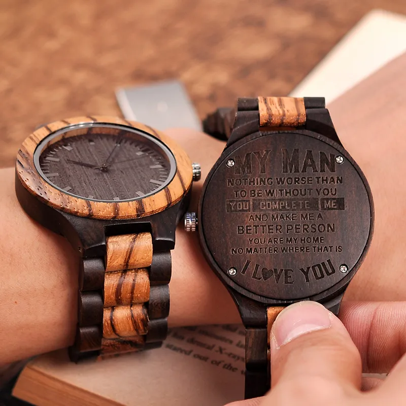 Reloj personalizado personalizado con foto o mensaje para regalo  personalizado para hombres, relojes de aniversario, regalos para hombre, regalos  para hombre, regalos de aniversario para hombres, Negro : :  Ropa, Zapatos y