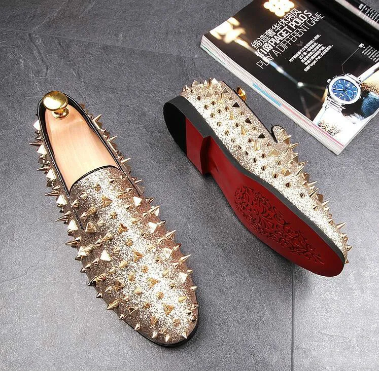 rose gold prom shoes for men