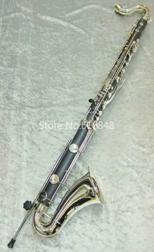 Ny Bass Clarinet Jupiter JBC1000N Black Tube Clarinet Helt nytt B Plana instrument Musikinstrument med fodral Gratis frakt