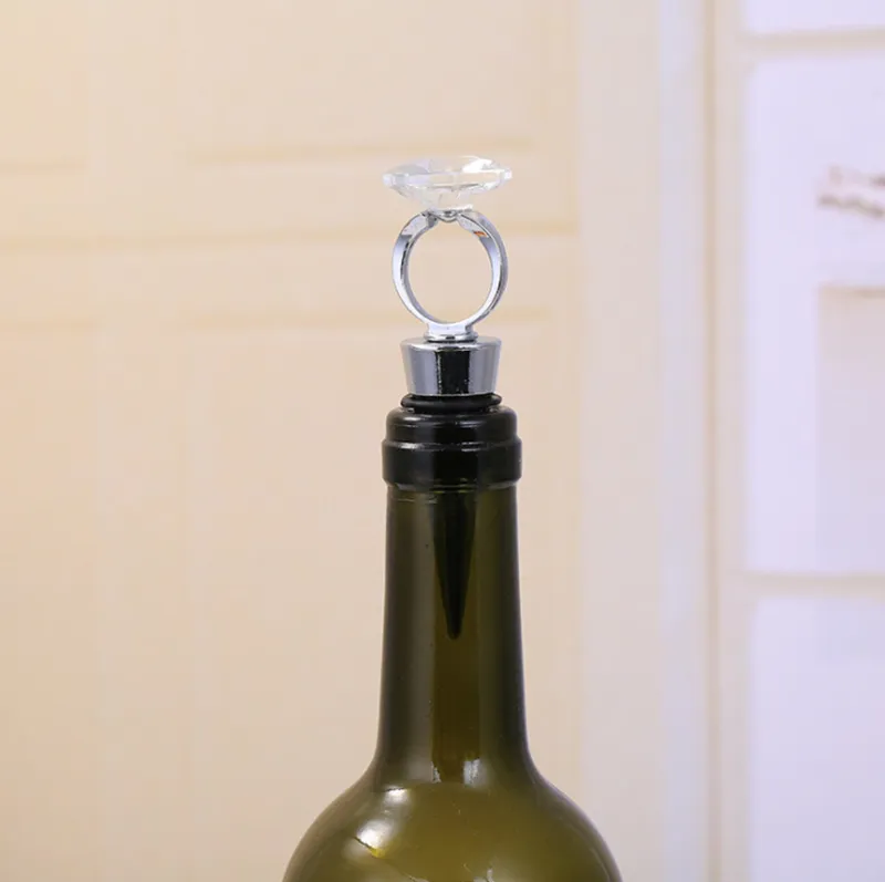 Yuokwer - Tappi riutilizzabili per bottiglie di vino, accessori e regali, tappi per bottiglie di vino e bevande, regalo per feste, matrimoni, compleanni (guscio d'argento, 1
