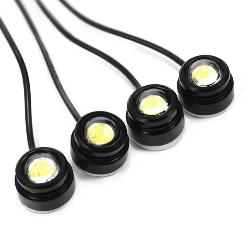 12 V 4in1 LED Car Eax Eye Tail Light Emergency Strobe Lights DRL LED Light Bezprzewodowy Zestaw do zdalnego sterowania Akcesoria samochodowe