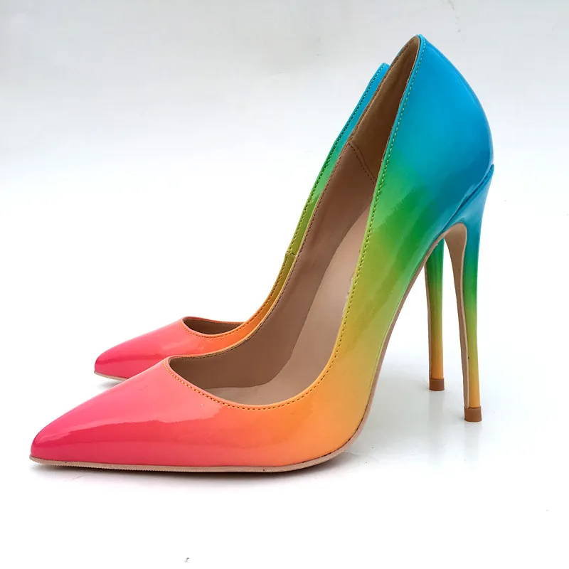 Escarpin arc en ciel top