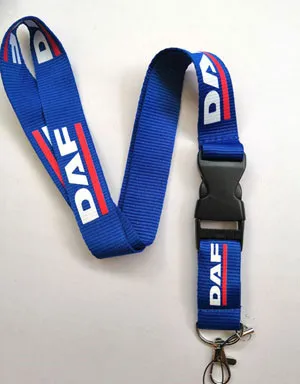 10 SZTUK MAN DAF Samochód Logo Sport Smycz Mobile Telefon Neck Strap Breloczek MP3 / 4 Smycz Darmowa Wysyłka Możesz wybrać swój ulubiony projekt # 196