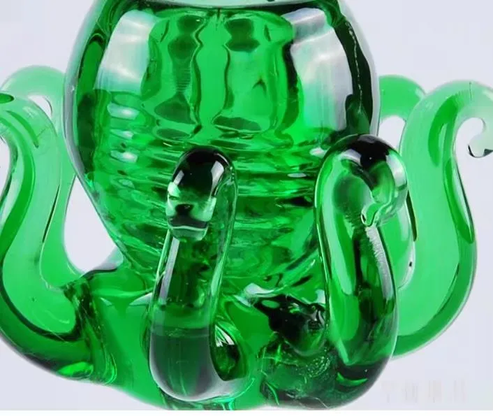 Animal bubble head Wholesale Glass bongs Oil Burner Glass Water Pipes Oil Rigs Smoking Free