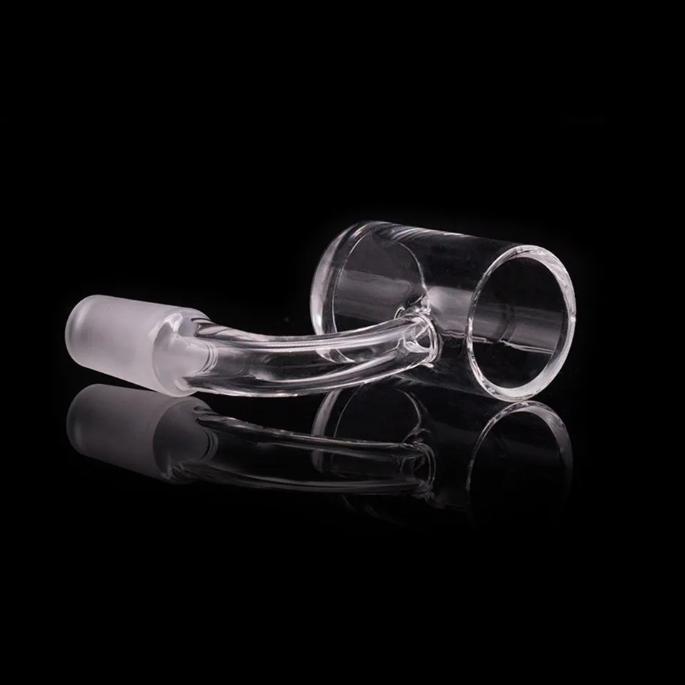 Accessoires Fumeurs 4mm Flat Top XL Quartz Banger Bord Biseauté Seau À Ongles 90 Degrés 10mm 14mm Mâle Femelle Clear Joint Narguilé Bongs