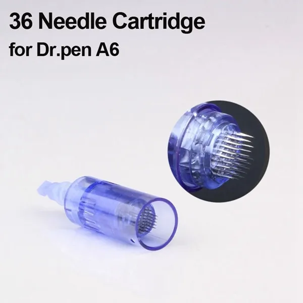 25шт беспроводной A6 DRPEN GEEDLES -CartridGestips для Auto Electric Derma Pen MicroIgle Cartridge Roller Roller Care Care 3709271