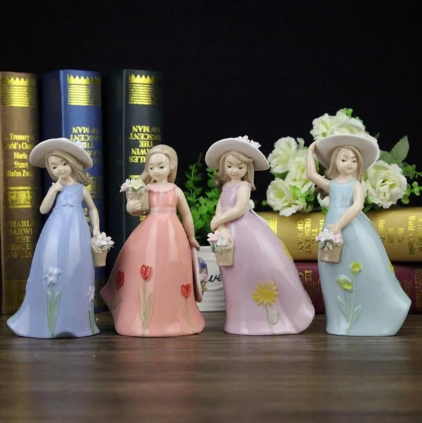 Ceramic birthday dolls on sale
