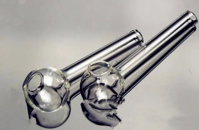 Acessórios de cachimbo de água vaso de cozinha reto, bongues por atacado Tubos de queimador de óleo Tubos de água Platas de óleo de tubo de vidro fumando frete grátis