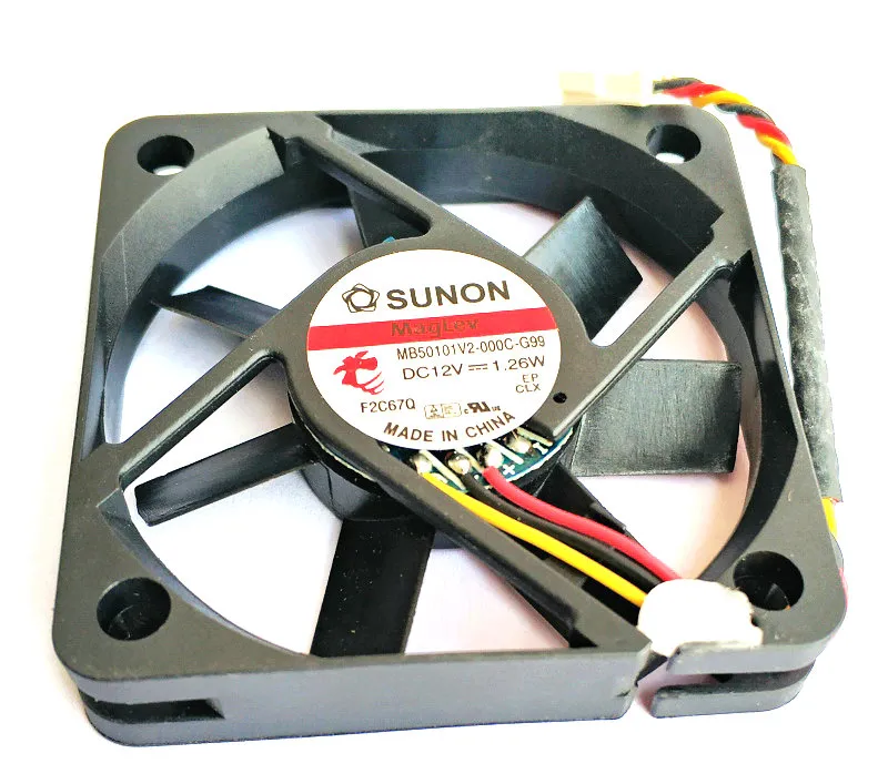 New Original MB50101V2-000C-G99 A5010H12D 12V 0.14A 5cm 50*50*10MM Double ball bearing cooling fan