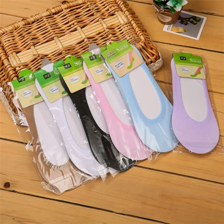 Adult Short Socks Women's Socks Girls Stealth Socks Candy Colors Breathable 12 Pairs One Pack Free Size