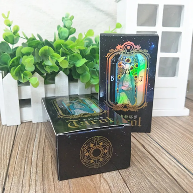 Collectible Holographic Tarot Deck 78 Card Set With... From Cxk11, $12.02 |  DHgate.Com
